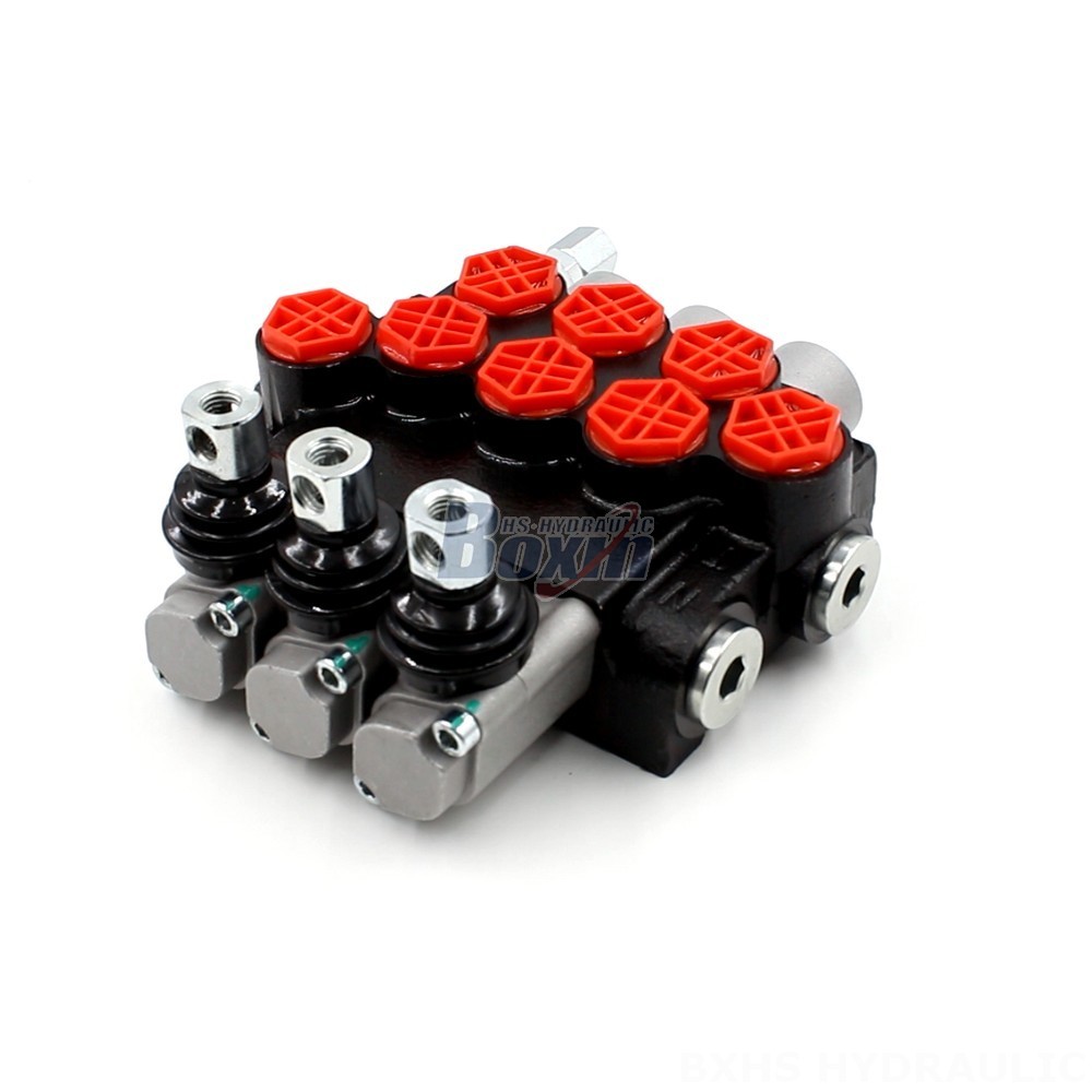 4 Way Hydraulic Manifold Block P40-G12 Directional Control Valve: Factory Direct & Customizable main image