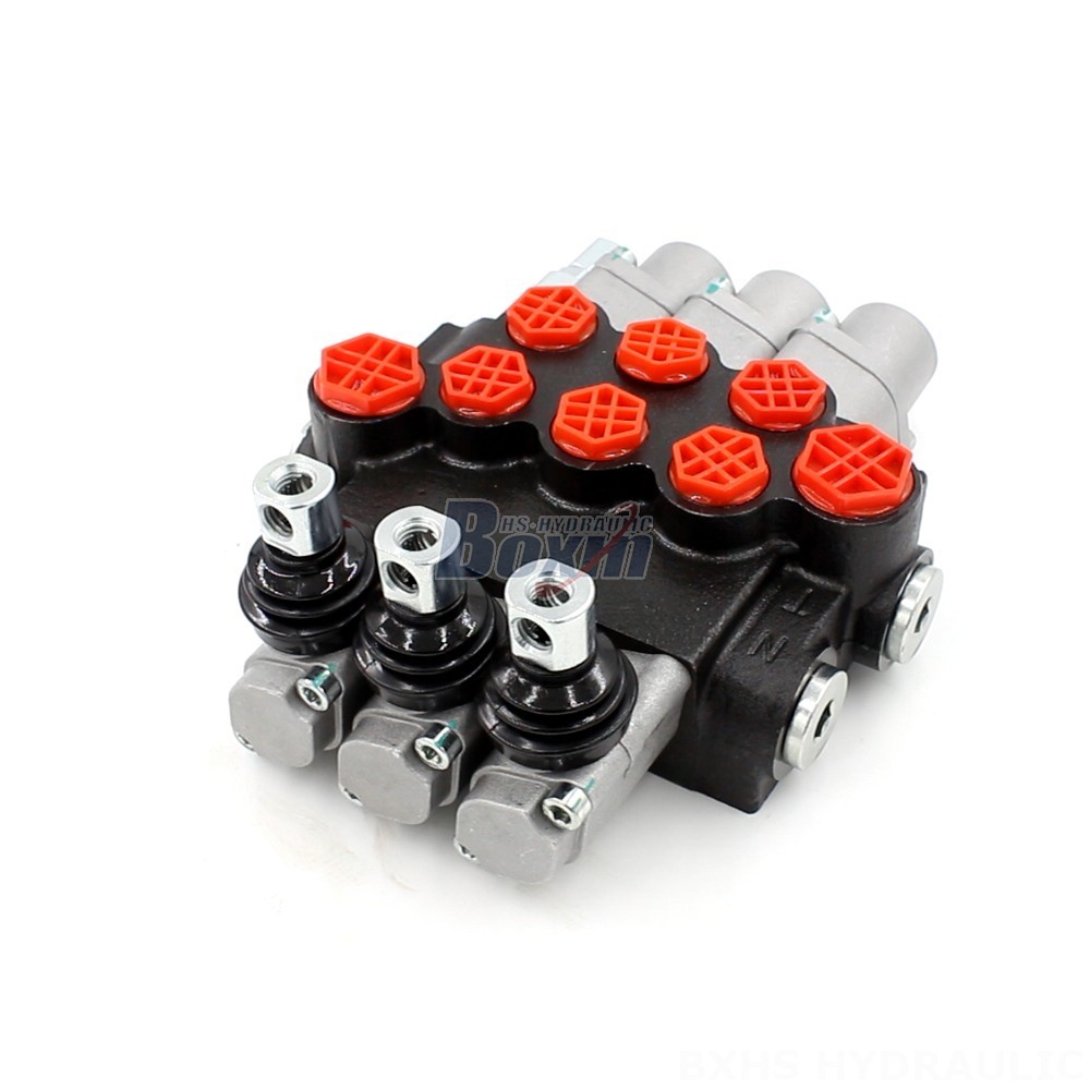 High Pressure Hydraulic Valves Find Manual 3 Spool Monoblock Directional Valve: Wholesale & OEM main image