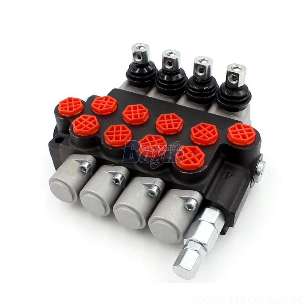 Hydraulic Diverted Valve P40-G38 Manual Monoblock Directional Control Valve | Wholesale & OEM main image