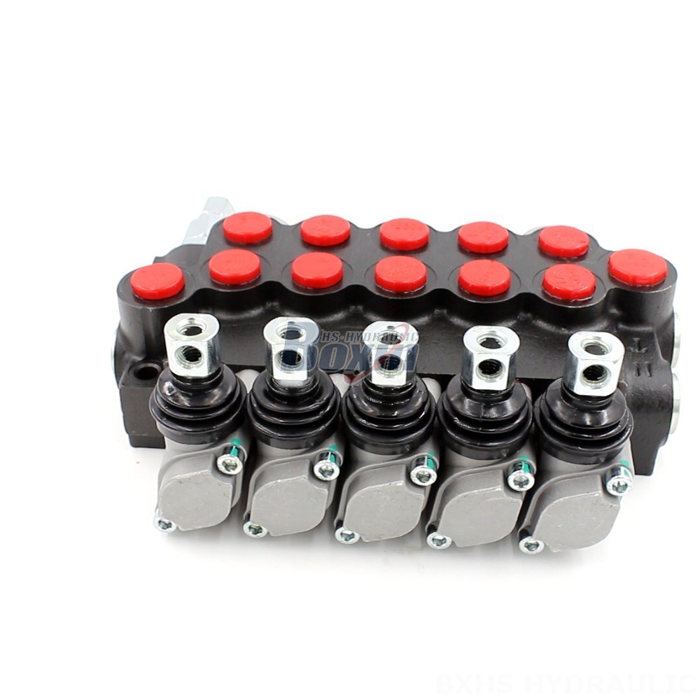 Wholesale Manual 5 Spool Monoblock Directional Valve | Customization Available main image