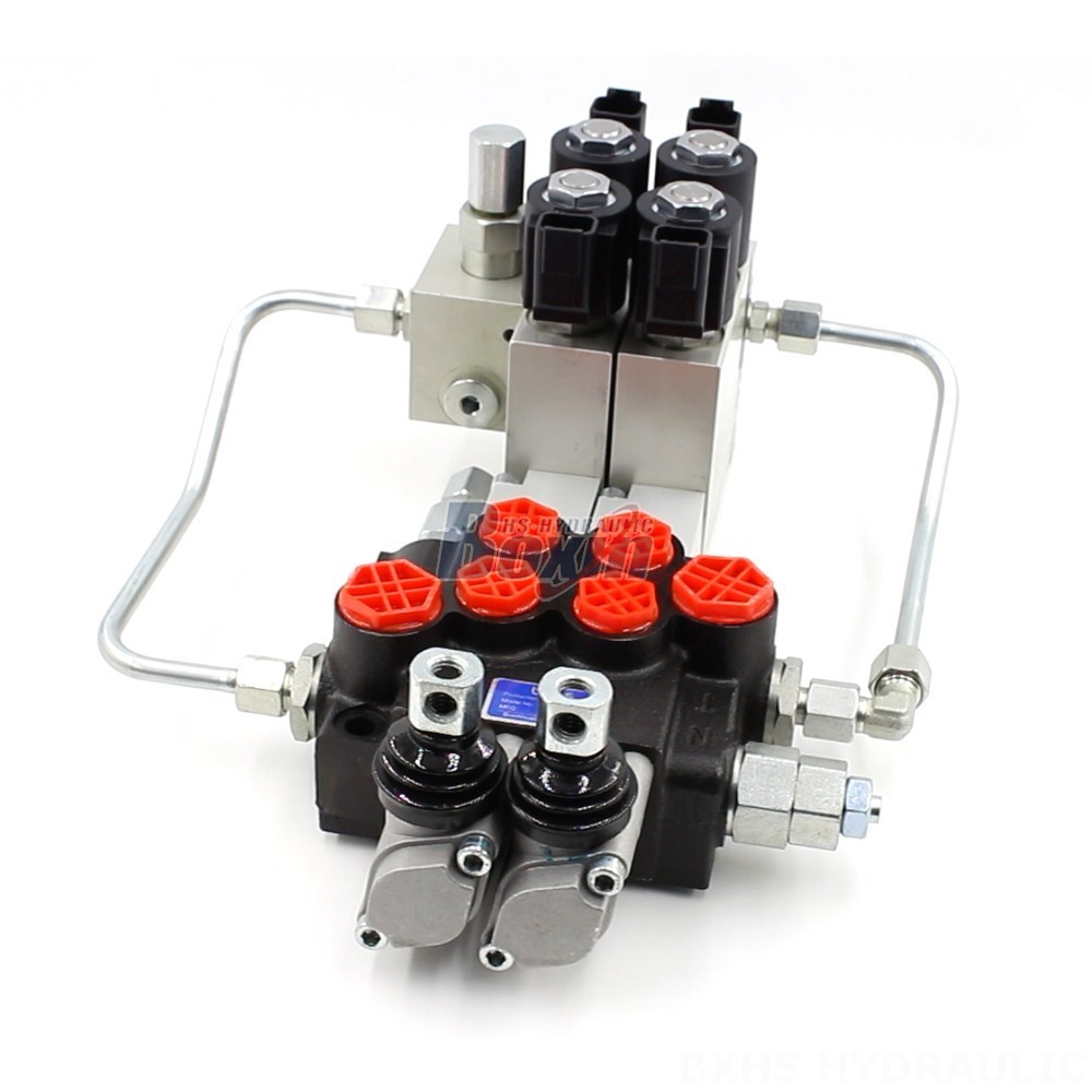 3 Way Spool Diverter Hydraulic Solenoid Valve P40 Electro-hydraulic Directional Valve main image