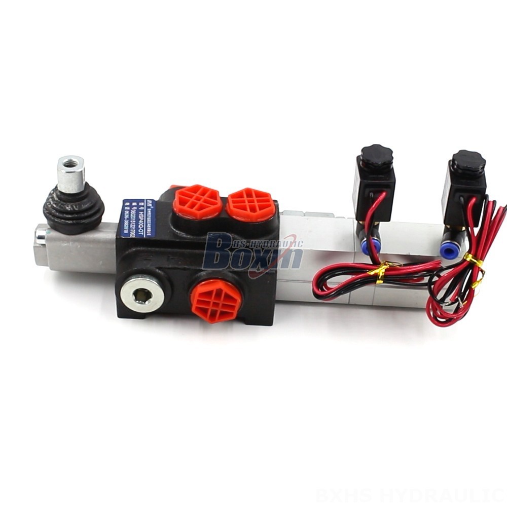 3 Spool Hydraulic Directional Control Valve P40 Electro-pneumatic Monoblock Directional Valve main image