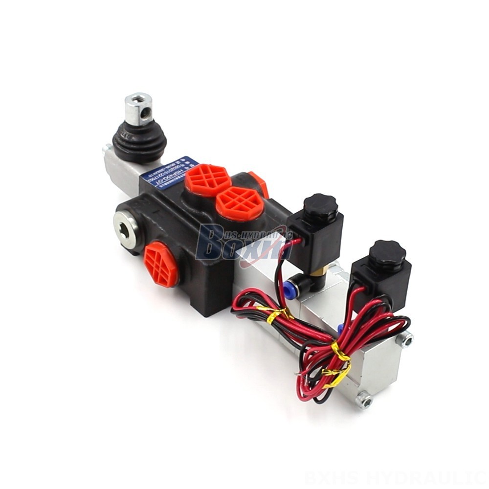 3 Spool Hydraulic Directional Control Valve P40 Electro-pneumatic Monoblock Directional Valve main image
