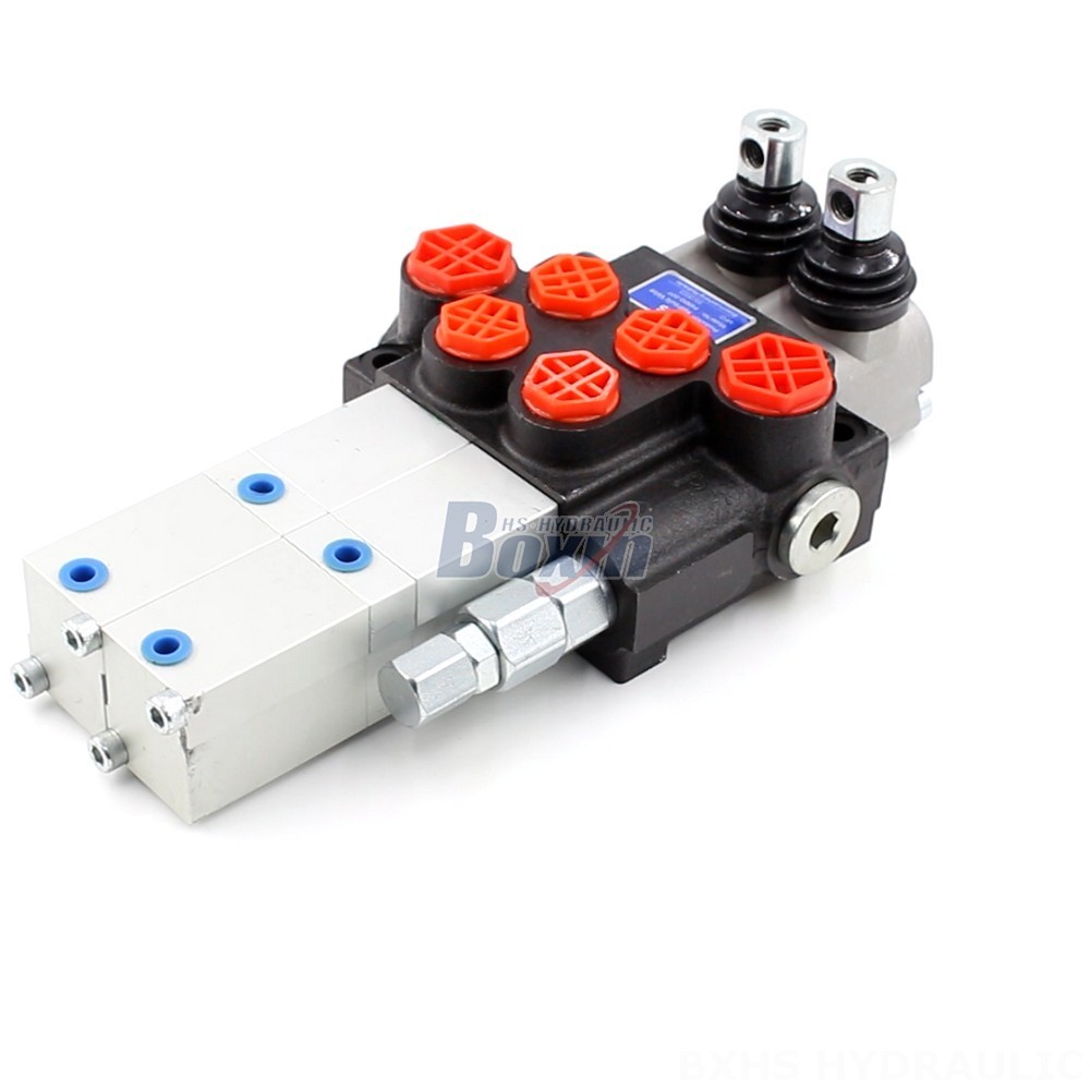 Proportional Directional Control Valve Hydraulic Pneumatic 2 Spool Valve main image