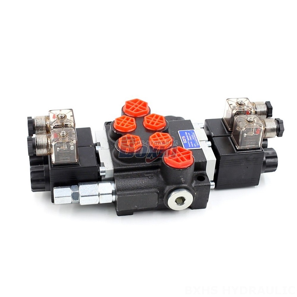 Hydraulic Control Pressure Reducing Valve OEM P40 Solenoid 2 Spool Monoblock Directional Valves main image