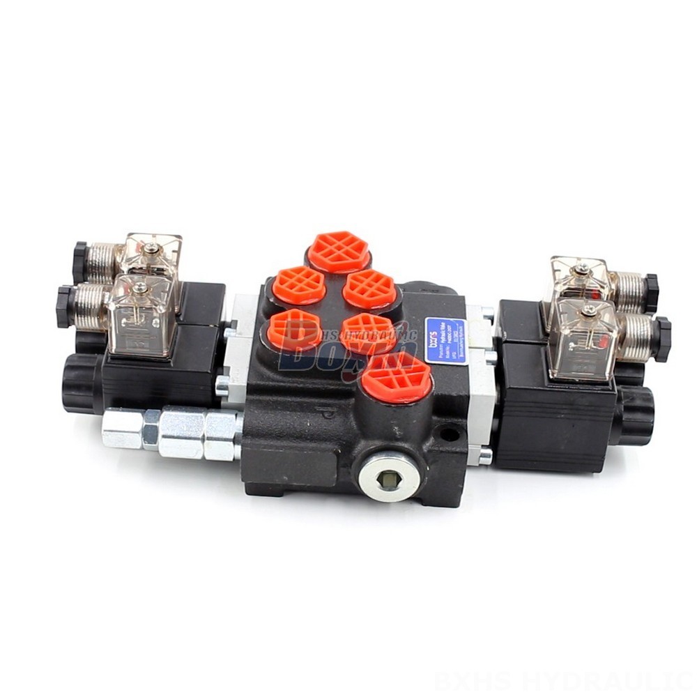 Pressure Control Valve Price High-Performance P40 Solenoid 2 Spool Monoblock Directional Valves cover photo