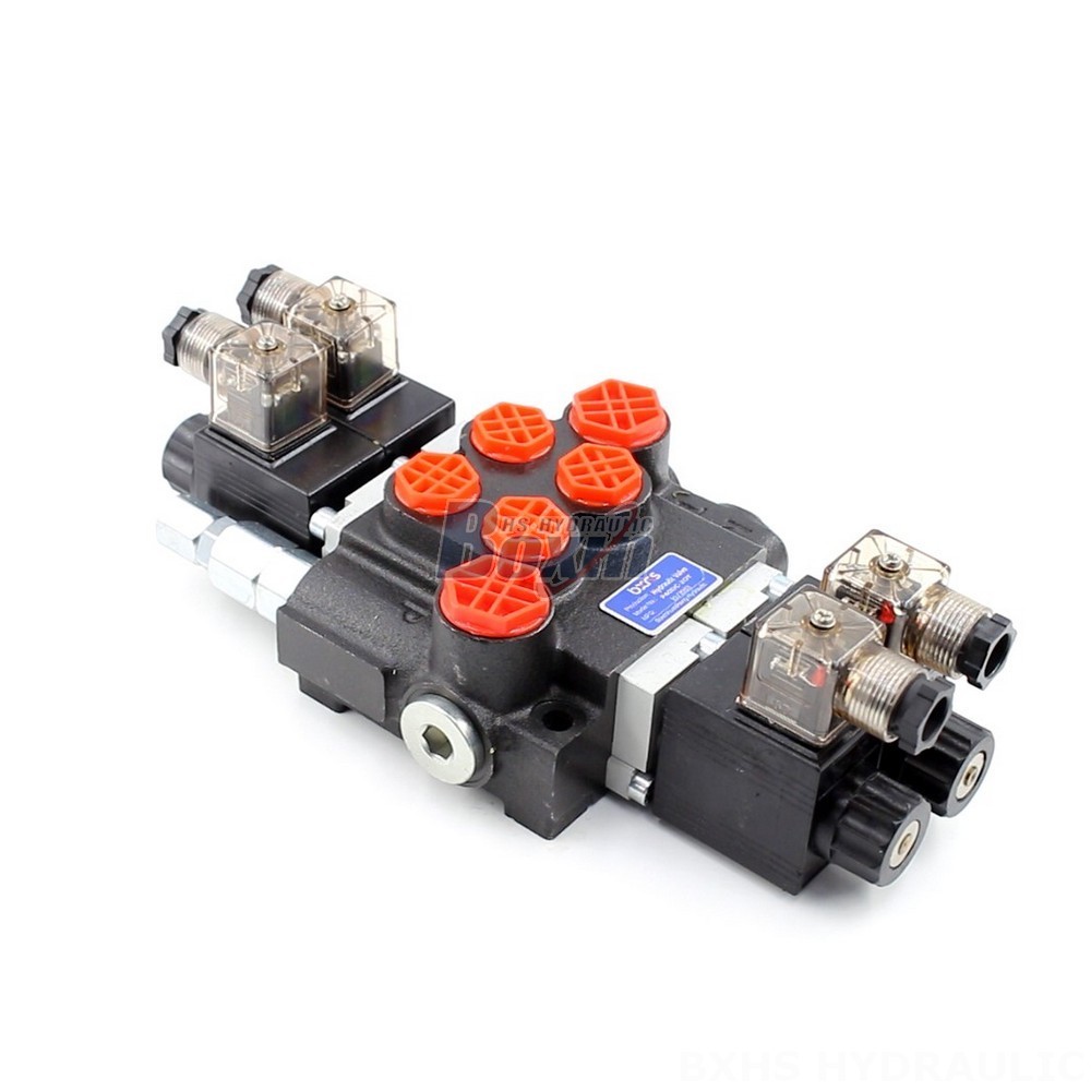 Hydraulic Control Pressure Reducing Valve OEM P40 Solenoid 2 Spool Monoblock Directional Valves main image