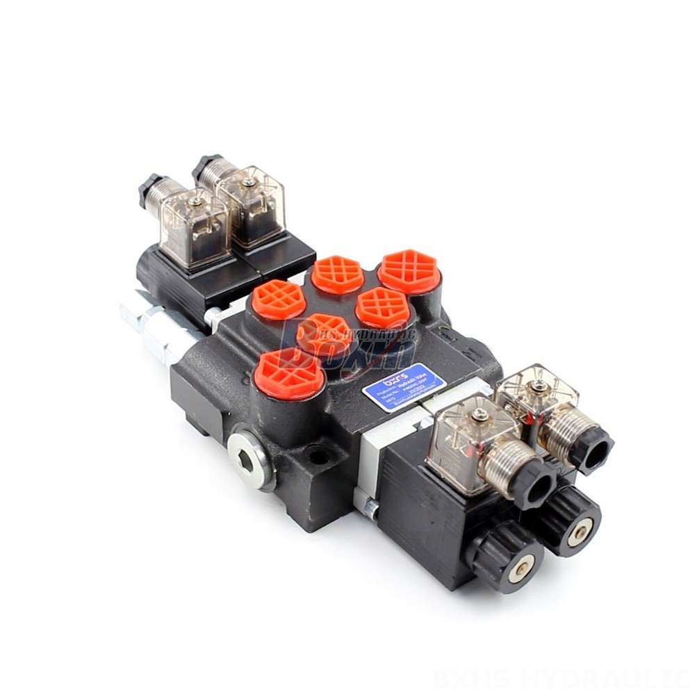 Pressure Control Valve Price High-Performance P40 Solenoid 2 Spool Monoblock Directional Valves main image