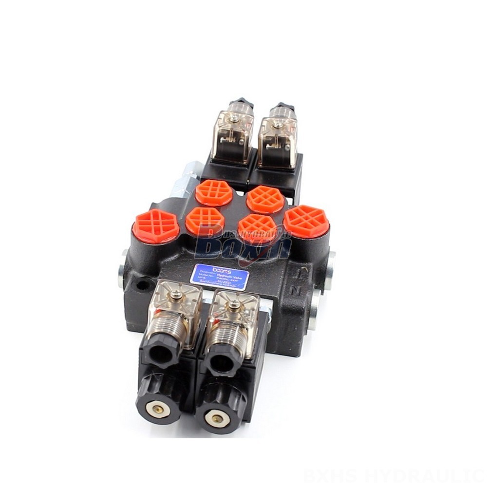 Pressure Control Valve Price High-Performance P40 Solenoid 2 Spool Monoblock Directional Valves main image