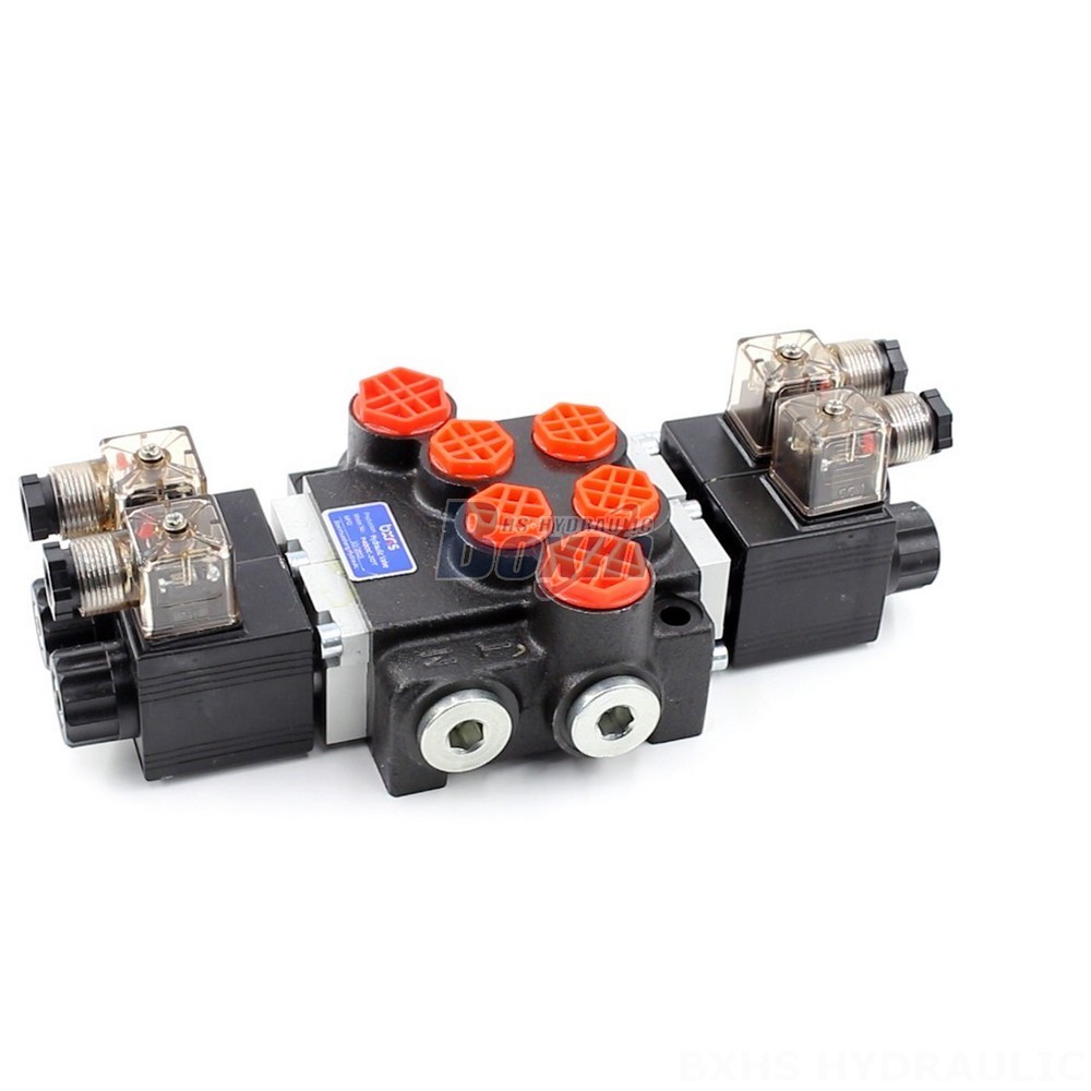 P40 Solenoid 2 Spool Monoblock Directional Valves Direct from the Manufacturer main image