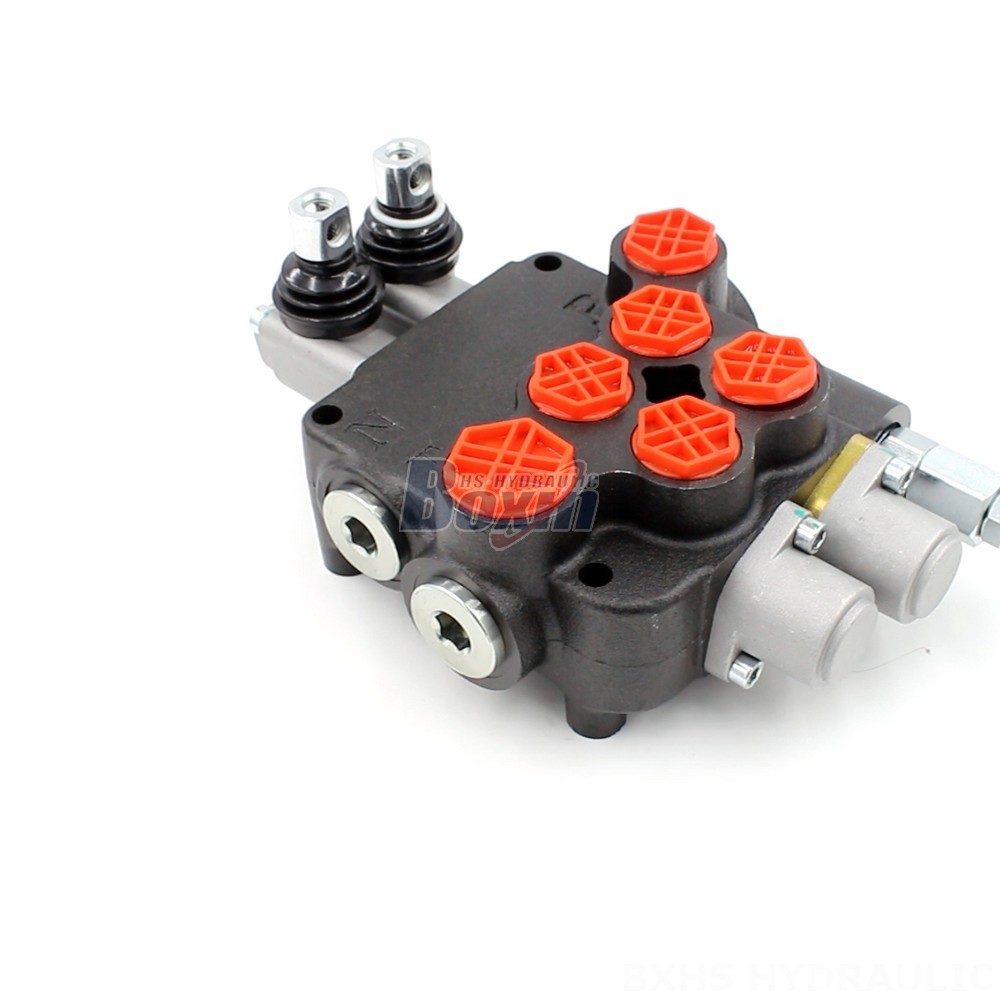 2-Spool Hydraulic Directional Valve | P80-G12-G34-2OT | Factory Direct & Customizable main image
