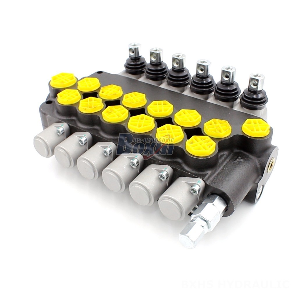 Monoblock Directional Hydraulic Control Valve Hydraulic System P80-G12-G34-6OT for Sale main image