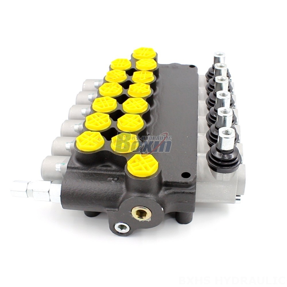 Hydraulic Control Valve Joystick Log Splitter OEM Manufacturer for P80-G12-G34-6OT Valve main image