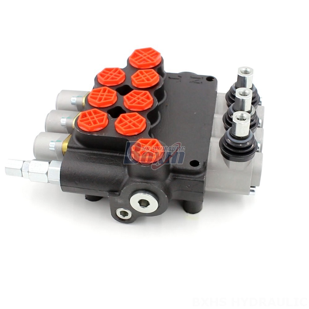 P80-G12-G34-OT Manual 3 Spool Monoblock Directional Valve | Manufacturer & Global Supplier cover photo