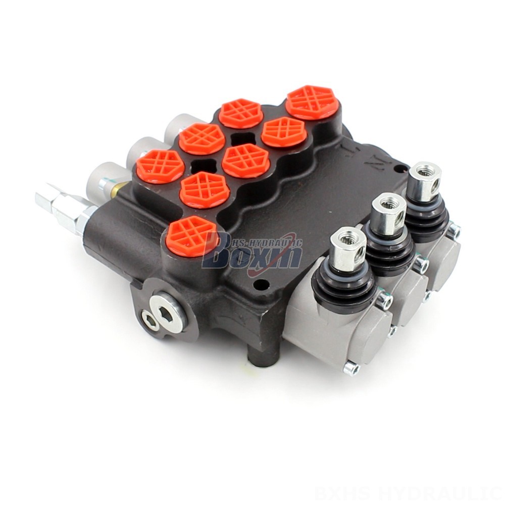 Custom Made 350bar Hydraulic Valve 3 Spool Manual Monoblock Directional Valve | Wholesale & OEM cover photo
