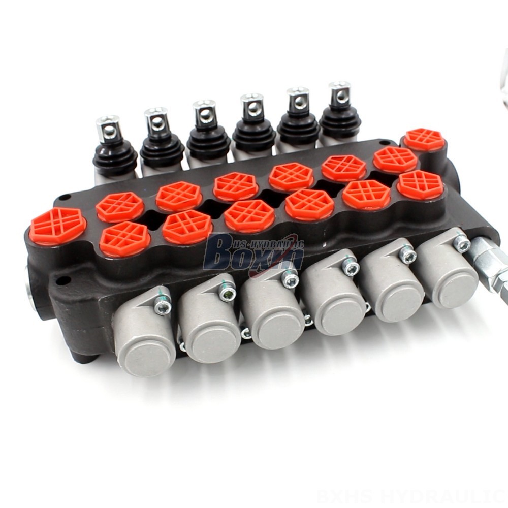 Hydraulic Steering Hydraulic 6 Spool Directional Control Valve | P80-G12-G34-OT | Supplier cover photo