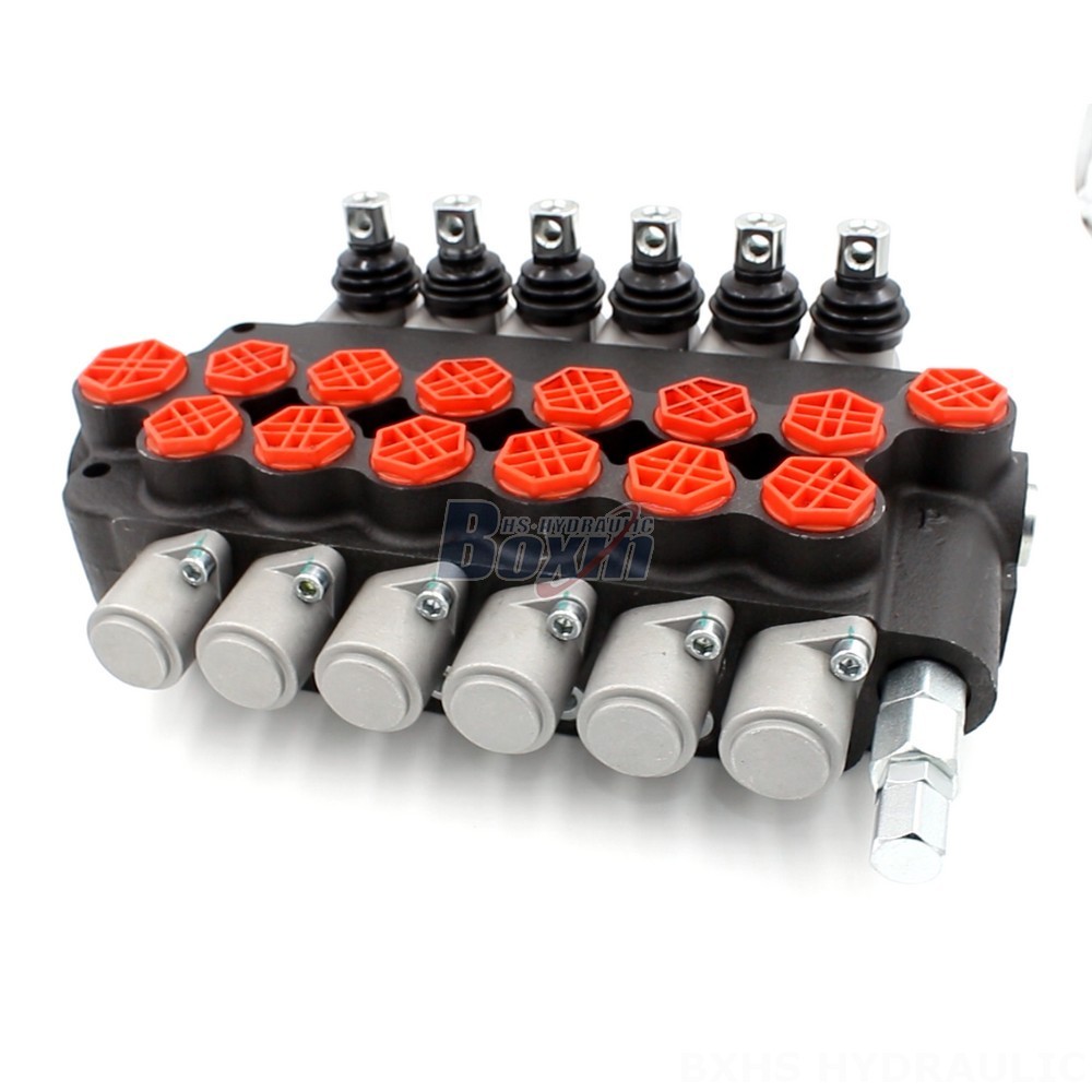 Hydraulic Diverter Valve 3 Way Monoblock Directional Control Valve | P80-G12-G34-OT | OEM & ODM cover photo