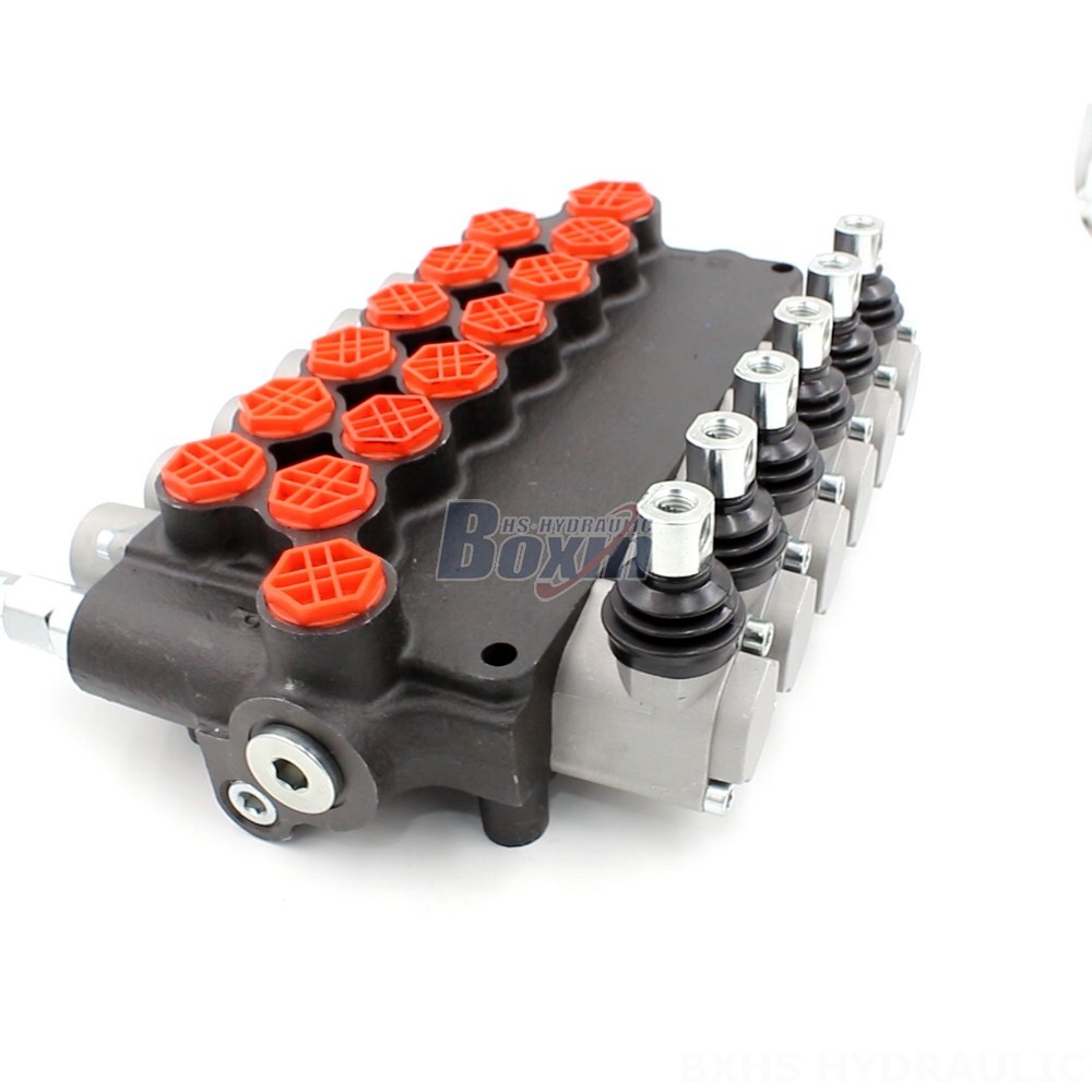 Hydraulic Diverter Valve 3 Way Monoblock Directional Control Valve | P80-G12-G34-OT | OEM & ODM main image