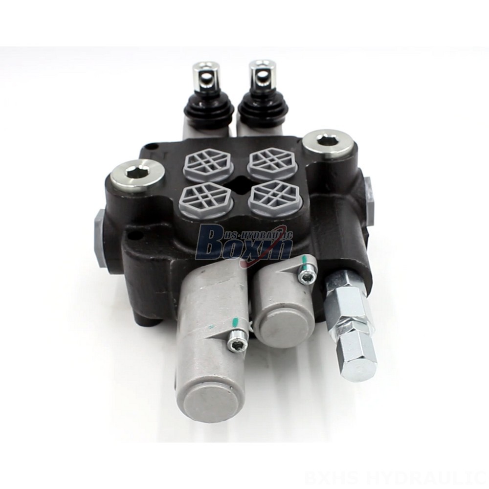 P80-G12-G34 Manual 2 Spool Monoblock Directional Valve | Manufacturer & Global Supplier cover photo