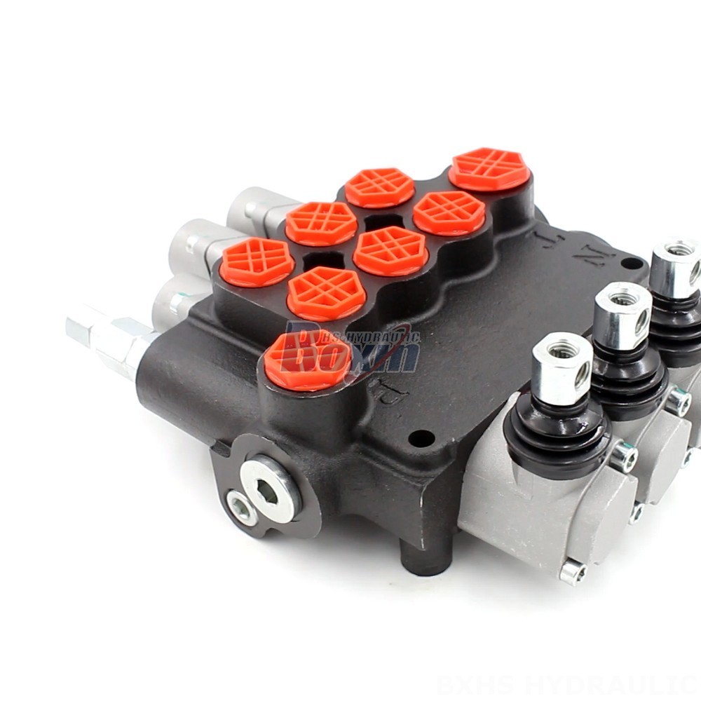 Hydraulic Valve Remote P80-G12-G34 Manual 3 Spool Monoblock Directional Valve | Manufacturer cover photo