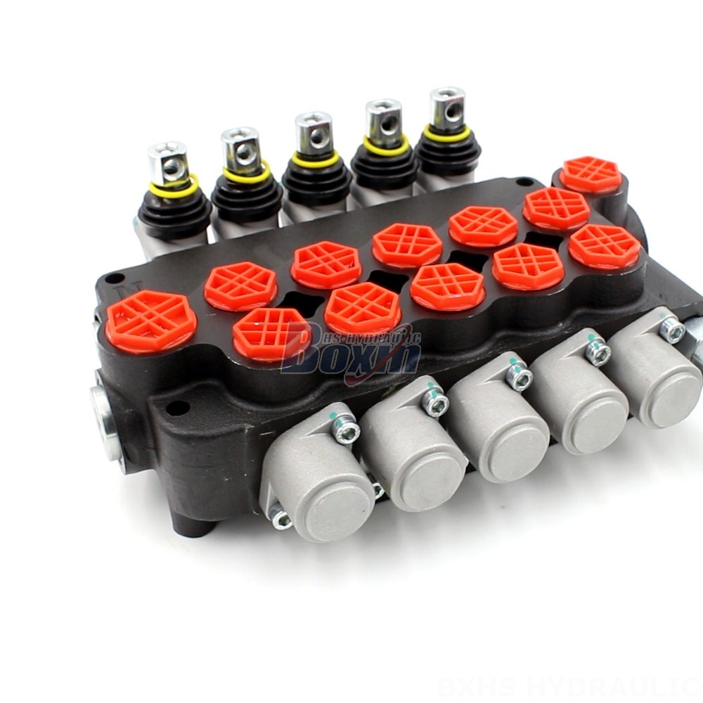 P80-G12-G38-OW 5 Spool Hydraulic Valve: Private Label, OEM & Custom Production Services main image
