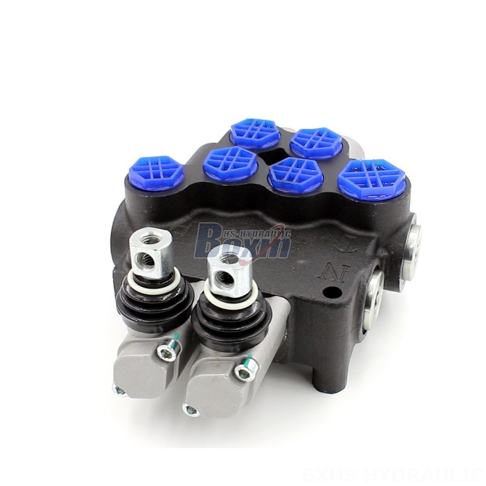2 Spool Joystick Loader Valve Manual Directional Valve P80-G12-G38-QW: Precision and Durability cover photo