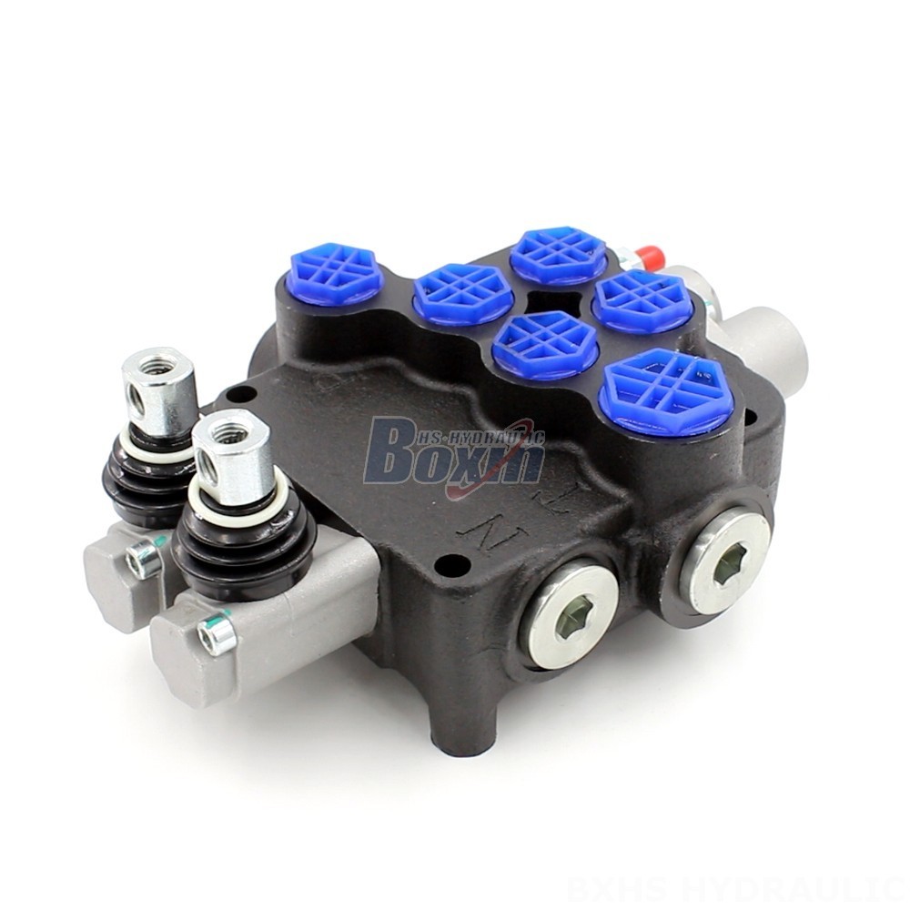P40 Hydraulic Valve P80-G12-G38-QW 2-Spool Directional Valve: Efficient Fluid Power Control cover photo