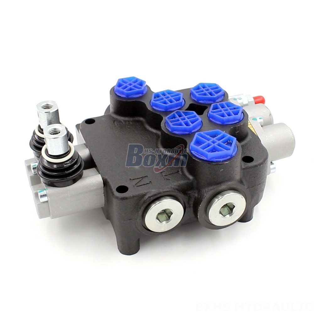 2 Spool Joystick Loader Valve Manual Directional Valve P80-G12-G38-QW: Precision and Durability main image