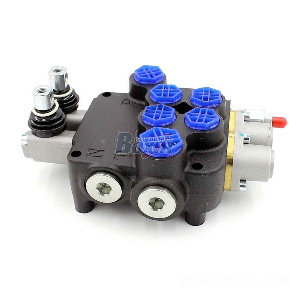 P40 Hydraulic Valve P80-G12-G38-QW 2-Spool Directional Valve: Efficient Fluid Power Control main image