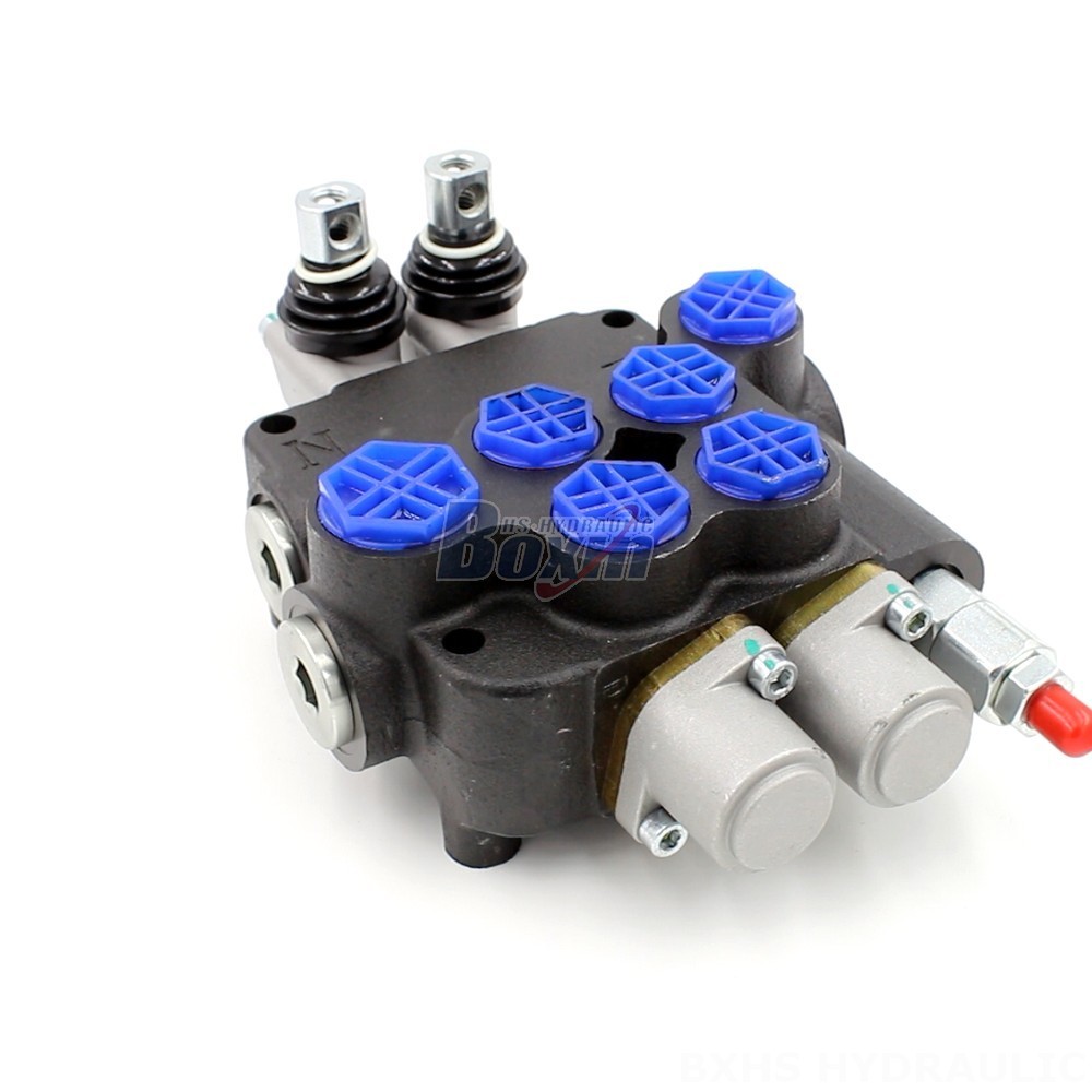 P40 Hydraulic Valve P80-G12-G38-QW 2-Spool Directional Valve: Efficient Fluid Power Control main image