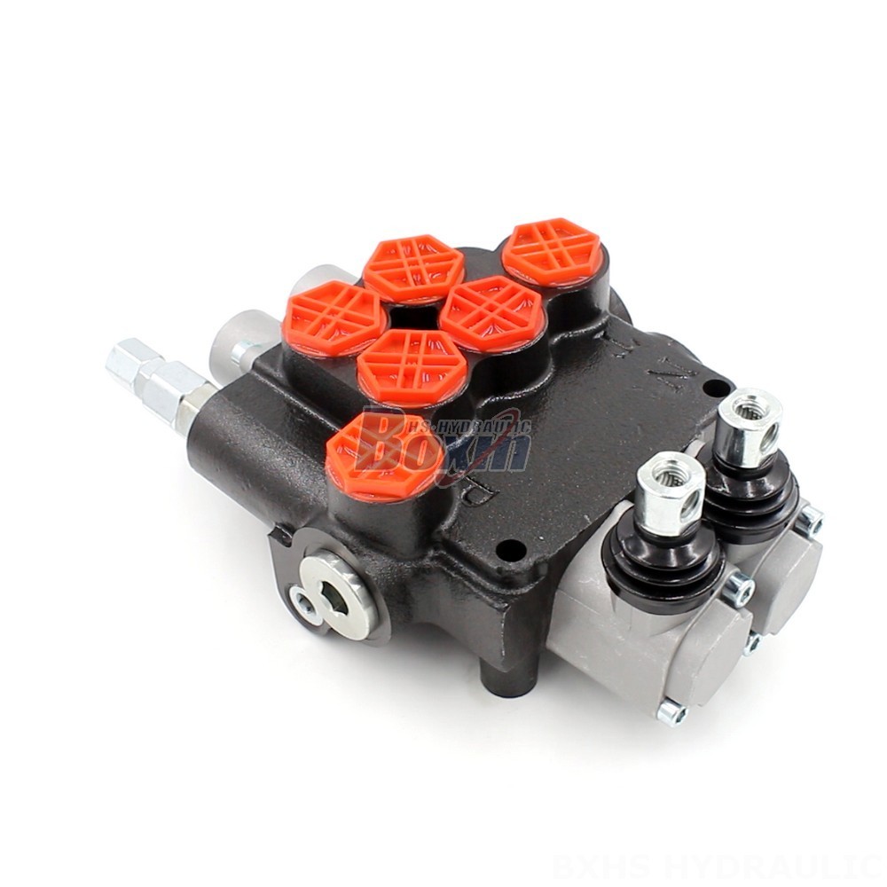 Customization Or Design Hydraulic Valve P80-G34-2OT Manual 2 Spool Monoblock Directional Valve main image