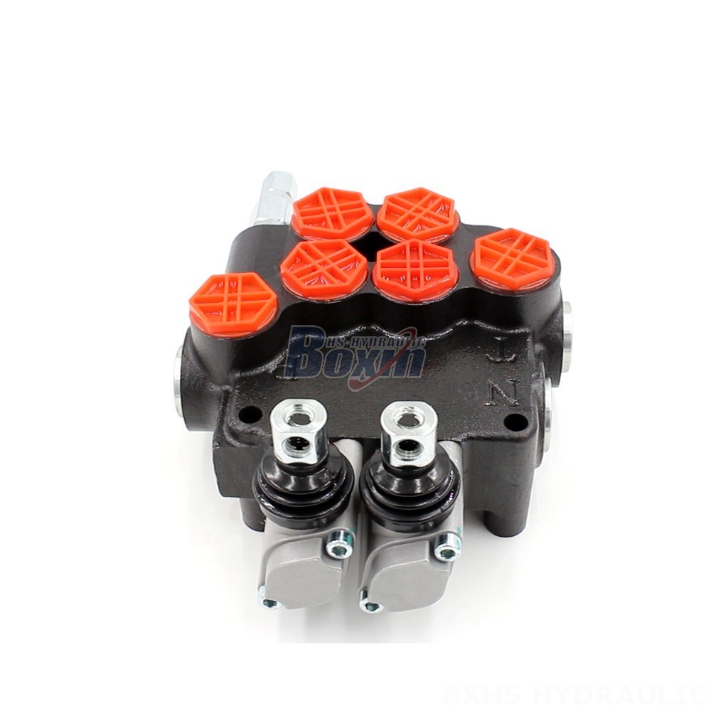 Customization Or Design Hydraulic Valve P80-G34-2OT Manual 2 Spool Monoblock Directional Valve main image