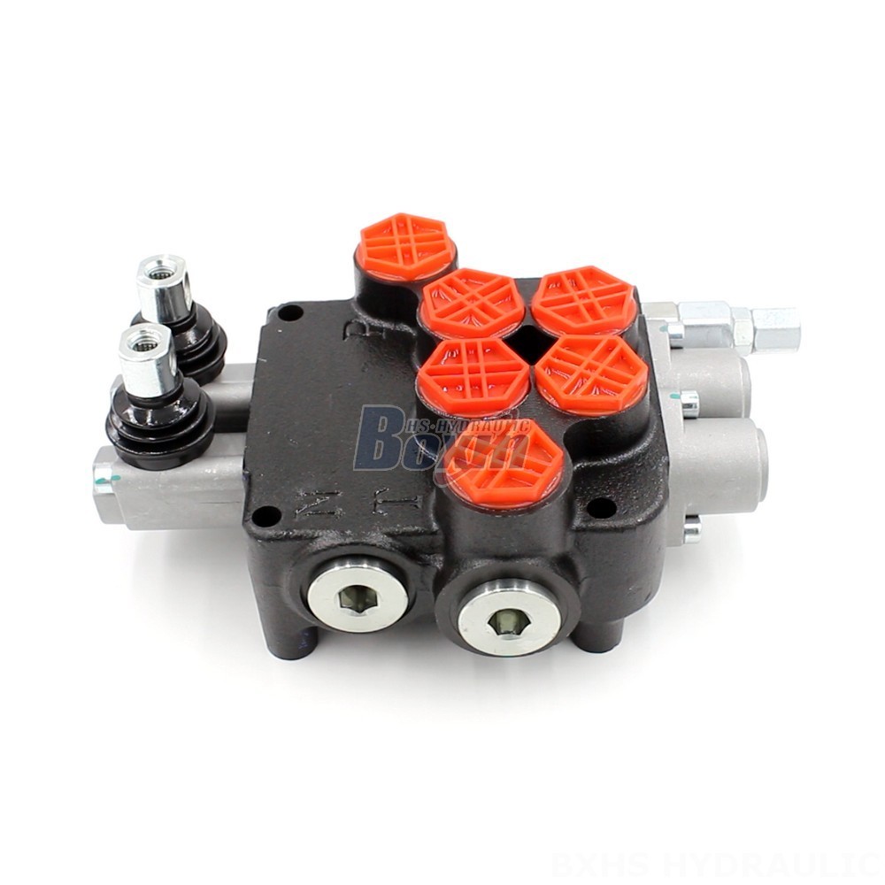3 Spool Joystick Hydraulic Control Valve Private Label Hydraulic Valves: P80-G34-2OT Valve OEM cover photo