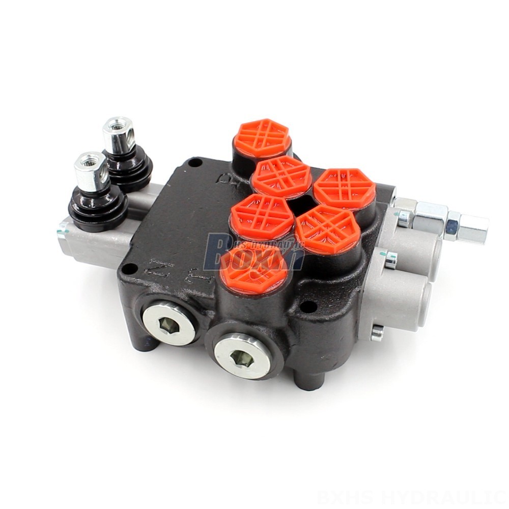 3 Sectional Proportional Hydraulic Distributor 2 Spool Hydraulic Valve P80-G34-2OT main image