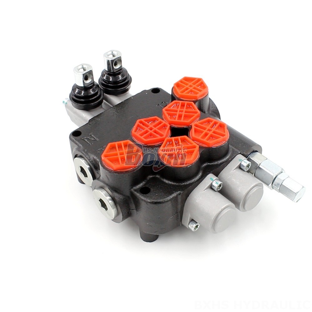 3 Spool Joystick Hydraulic Control Valve Private Label Hydraulic Valves: P80-G34-2OT Valve OEM main image