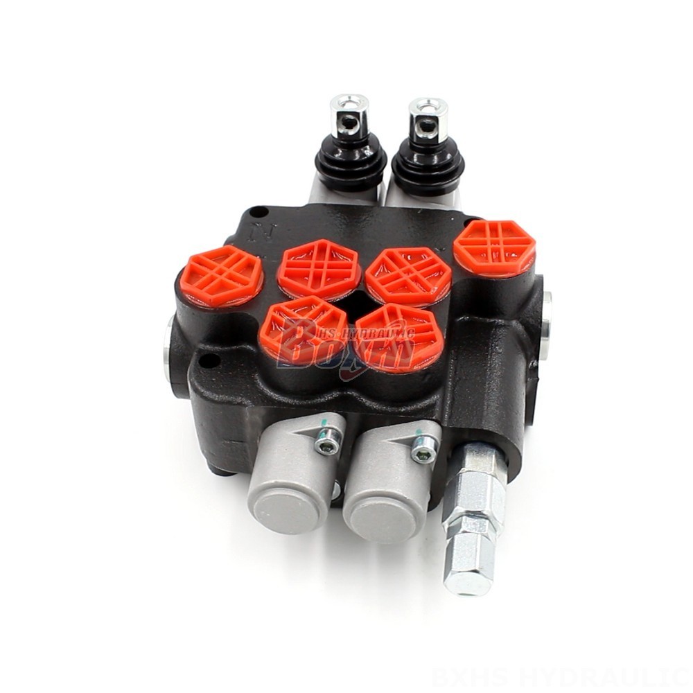 3 Spool Joystick Hydraulic Control Valve Private Label Hydraulic Valves: P80-G34-2OT Valve OEM main image