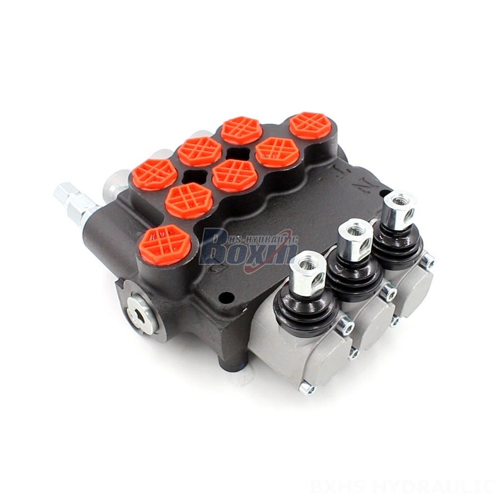 Hydraulic Valve Mini Excavator P80-G34-3OT Manual Monoblock Directional Valve | Wholesale & OEM cover photo