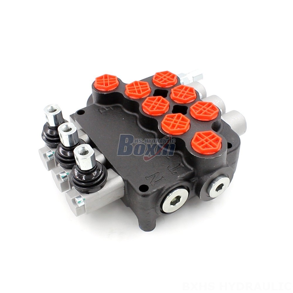 Hydraulic Valve Mini Excavator P80-G34-3OT Manual Monoblock Directional Valve | Wholesale & OEM main image