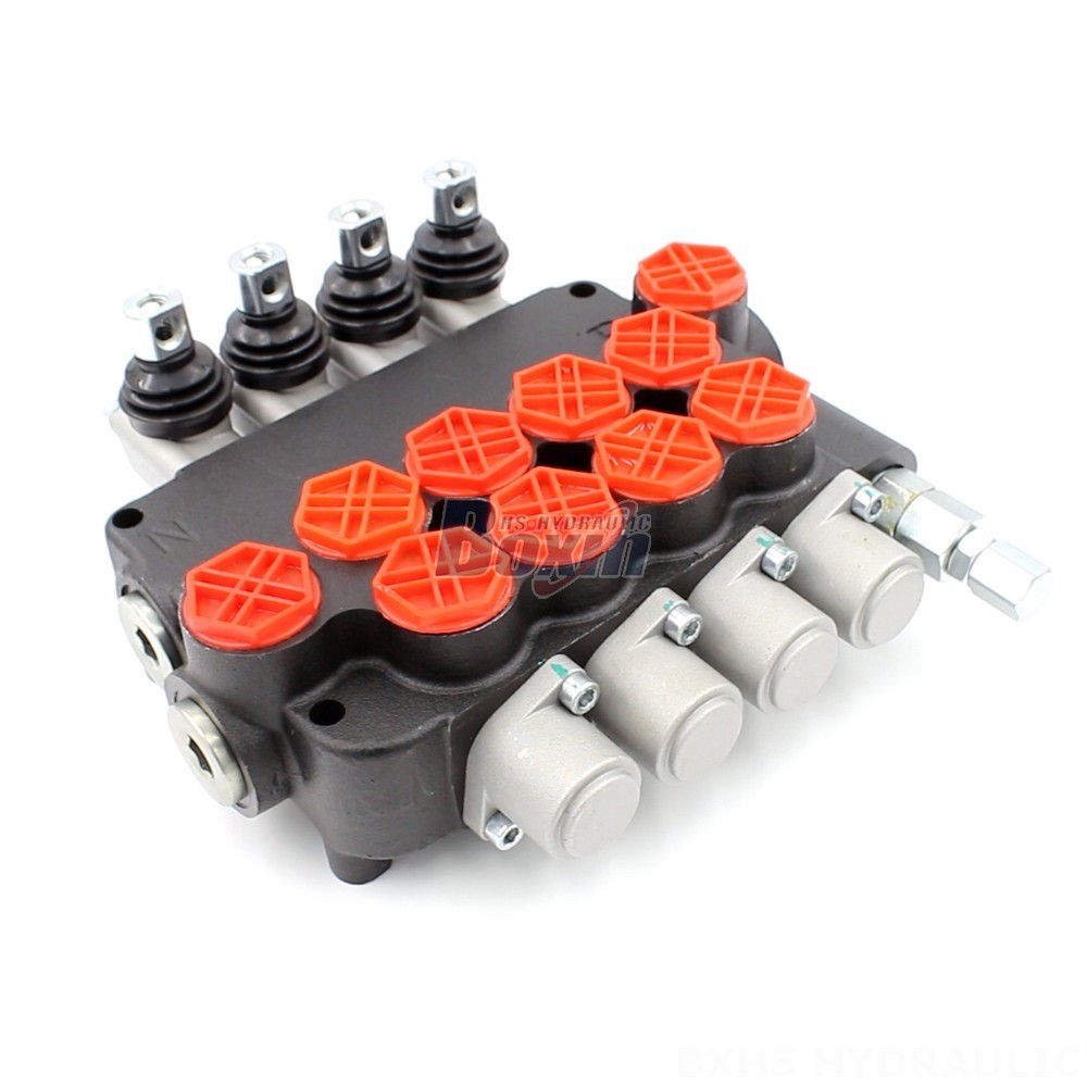 Hydraulic Actuator P80 2-Spool Hydraulic Directional Valve | Factory Direct & Customizable main image