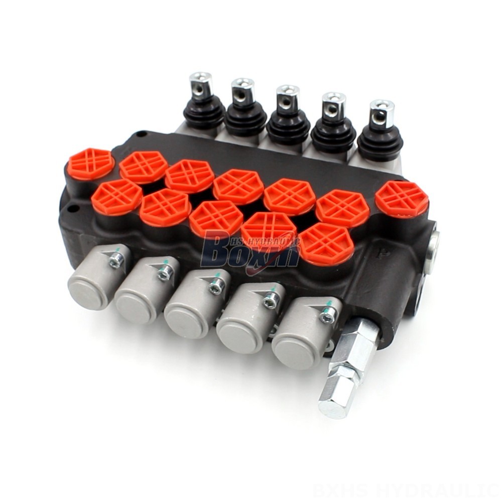 Pneumatic Directional Control Valve Types P80-G34-5OT 5 Spool Directional Valve Factory Price cover photo