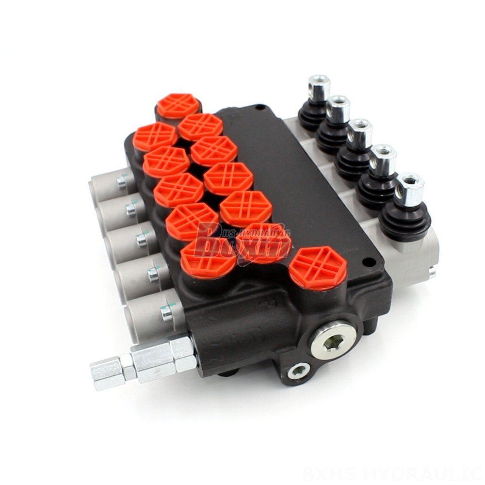 Pneumatic Directional Control Valve Types P80-G34-5OT 5 Spool Directional Valve Factory Price main image