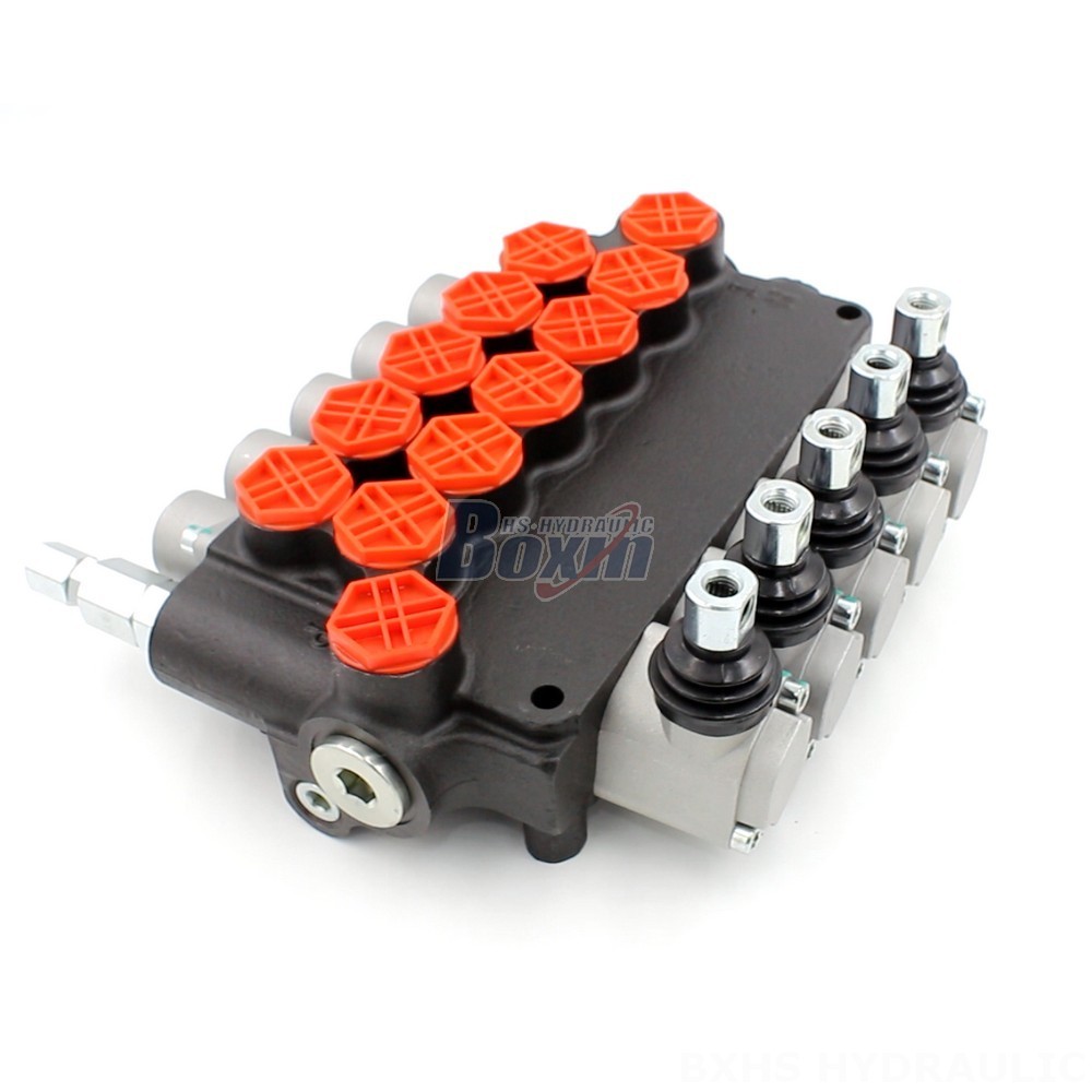 Pneumatic Directional Control Valve Types P80-G34-5OT 5 Spool Directional Valve Factory Price main image