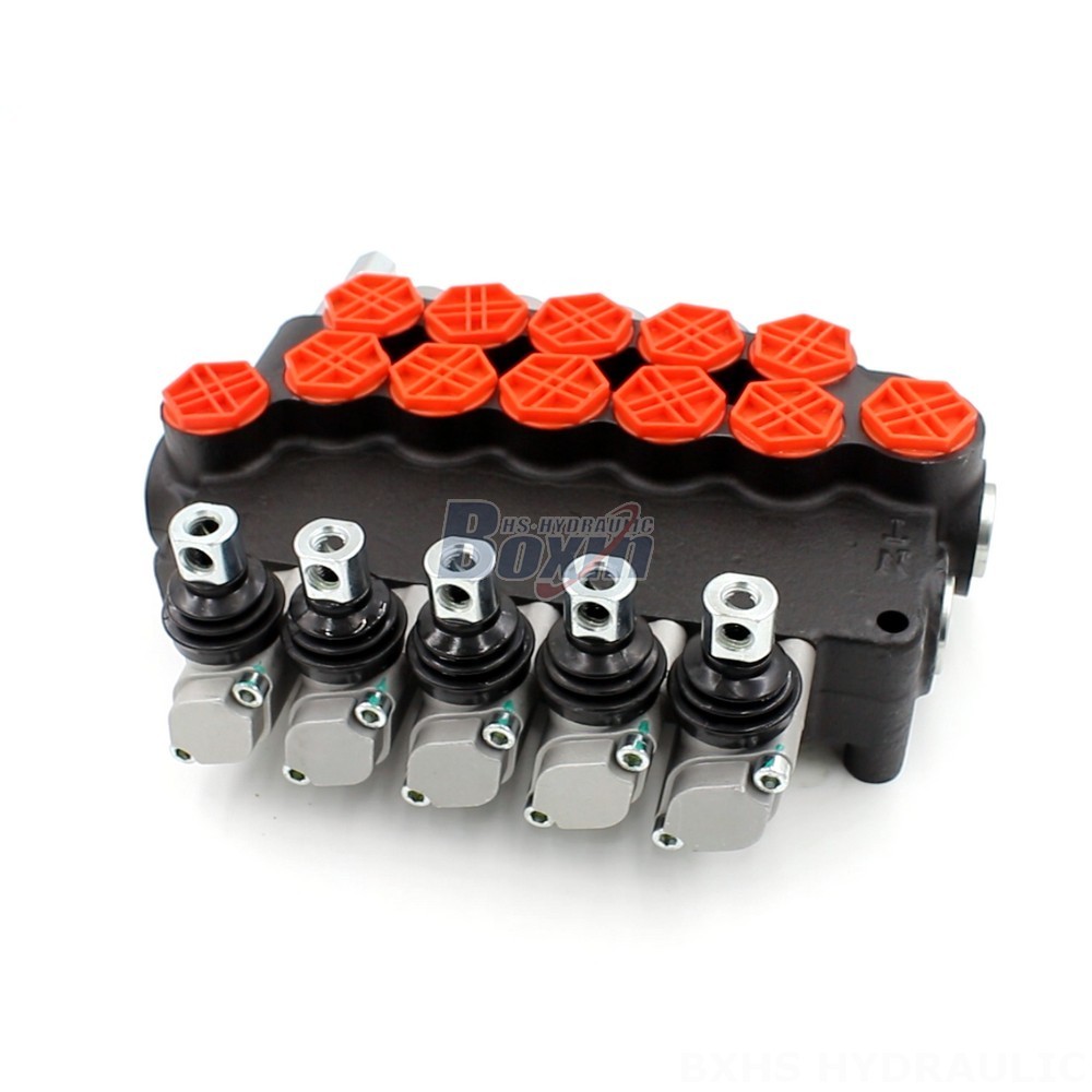 2 Spool Electric Hydraulic Control Valve P80-G34-5OT Directional Valve Manufacturer & Supplier main image
