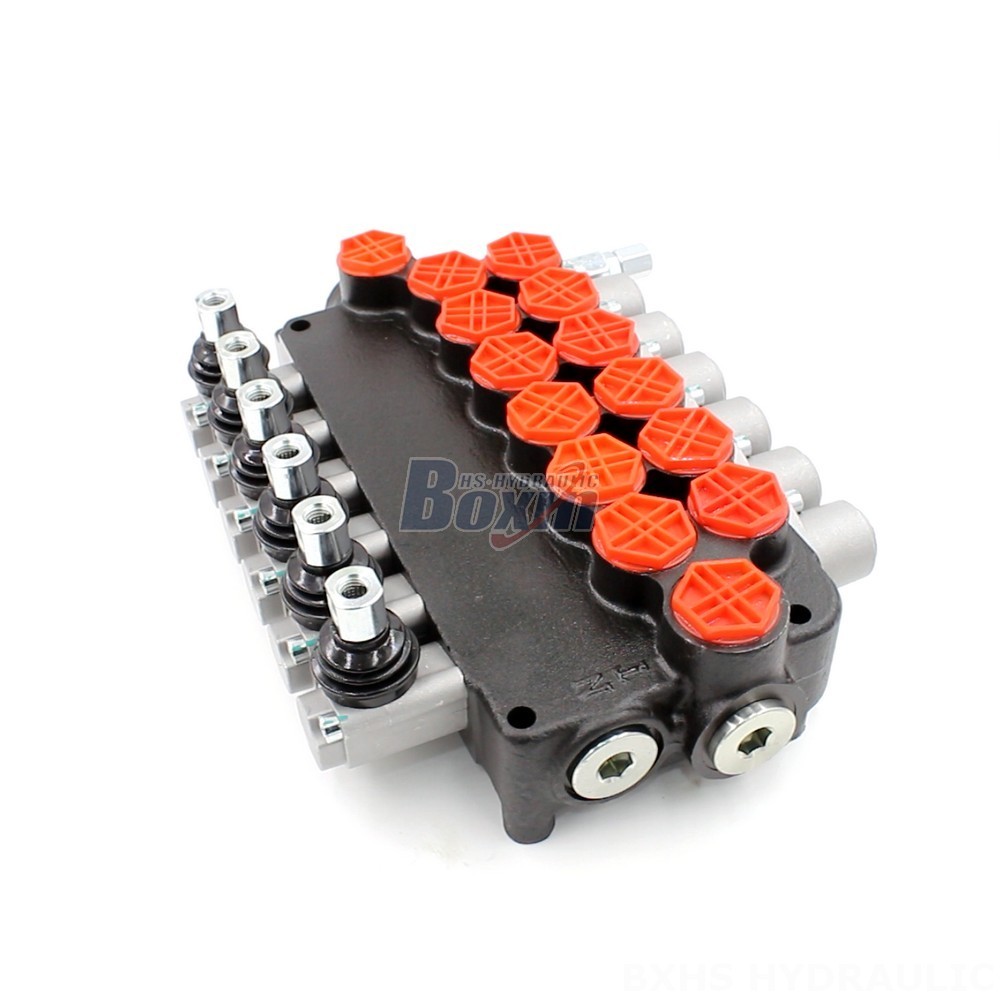Double Hydraulic Valve Manual Monoblock Directional Valve - P80-G34 Series | Wholesale & OEM cover photo
