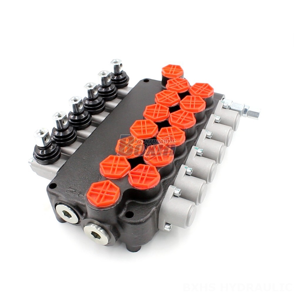 Double Hydraulic Valve Manual Monoblock Directional Valve - P80-G34 Series | Wholesale & OEM main image