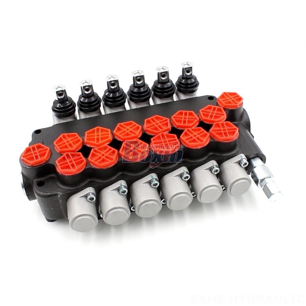 Double Hydraulic Valve Manual Monoblock Directional Valve - P80-G34 Series | Wholesale & OEM main image