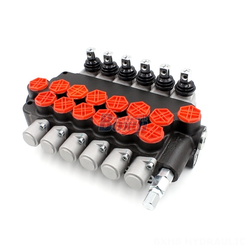 Log Splitter Valve P80-G34 6-Spool Hydraulic Valve | Wholesale Distribution & Partnerships main image