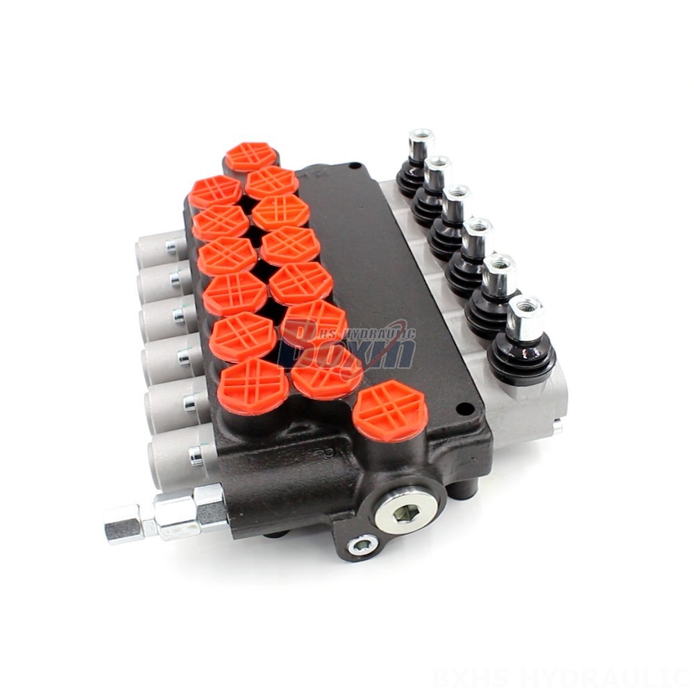 Log Splitter Valve P80-G34 6-Spool Hydraulic Valve | Wholesale Distribution & Partnerships main image