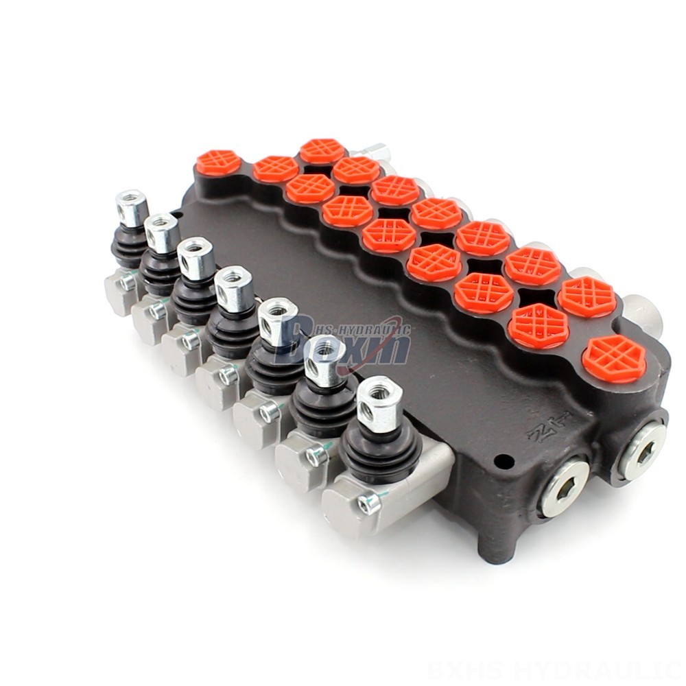 Three Spool Hydraulic Valve Manual Monoblock Directional Valve - P80-G34-7OT | Wholesale & OEM cover photo