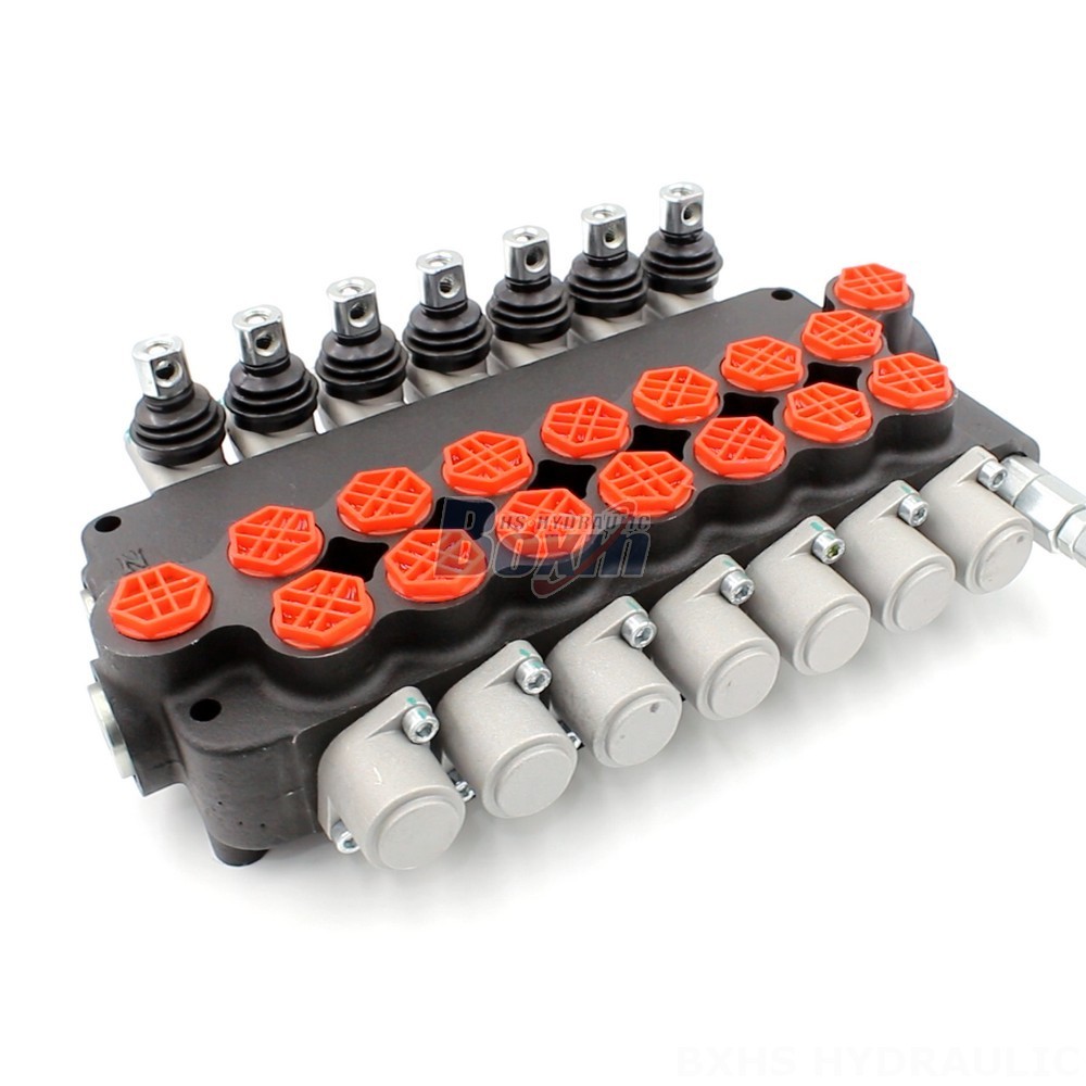 Three Spool Hydraulic Valve Manual Monoblock Directional Valve - P80-G34-7OT | Wholesale & OEM main image